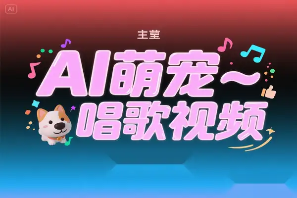 AI萌宠唱歌视频制作全攻略条条10万点赞实操指南【专属】